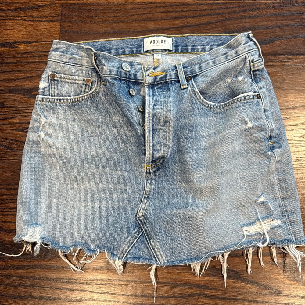 AGOLDE denim skirt Size 28